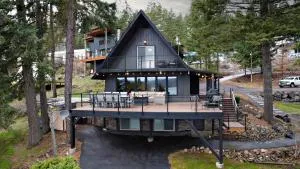 Modern A-frame cabin in Cavebay for 14 guests - Saint Maries
