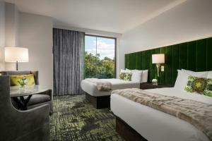 Queen Room with Two Queen Beds and View room in Grand Bohemian Lodge Greenville Autograph Collection