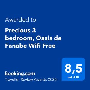 Precious 3 bedroom, Oasis de Fanabe Wifi Free