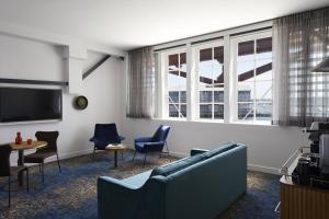 Walsh Bay King Suite room in Pier One Sydney Harbour Autograph Collection