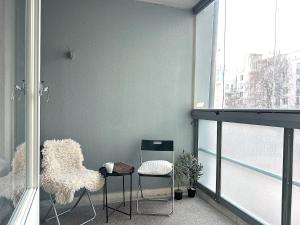 3BR w balconies and private sauna