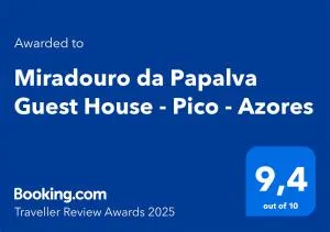 Miradouro da Papalva Guest House - Pico - Azores - Terra do Pão