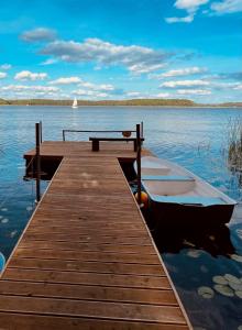 Dom nad jeziorem Mazury pomost segment 2