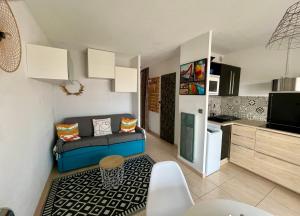 Appartement Cosy, au pied de la plage du Grazel.