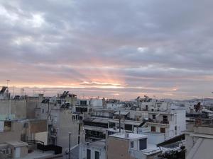 Acropolis Skyline Sunset, 2 person loft Exarchia