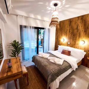 SeaView Luxury Apartment Chloraka Paphos, Pool, Smart TV 65 Inch