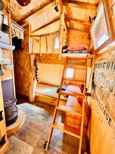 Tentes de luxe La cabane perchee du trappeur : photos des chambres