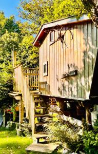 La cabane perchée du trappeur