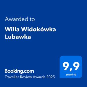 Willa Widokówka Lubawka