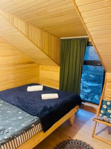 Wooden huts In Mestia-Hut for 14