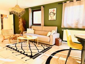 Oboho - Le gîte bohème (Pieds dans l’eau - Lit King Size - Jardin)