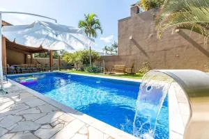 Atibaia com piscina, churrasqueira, sinuca, pingpong - Atibaia
