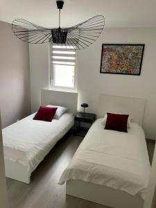 Appartements A few steps from BASEL with Balcony and free private parking : Appartement 2 Chambres