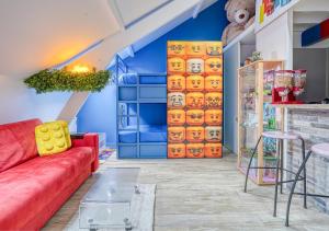 Appartements Loft Premium - Retro Gaming & Cinema - Centre Melun : photos des chambres