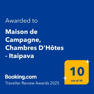 Maison de Campagne, Chambres DHôtes - Itaipava