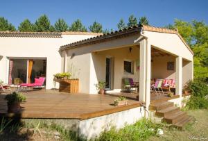 Gîte l échappée bleue Dromoise - maison