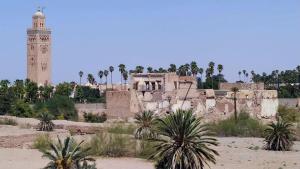 Riad rooftop, pool and stunning view