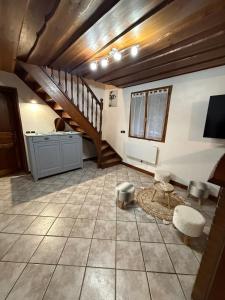 Maison de vacances avec grand terrain