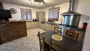 Maison de vacances avec grand terrain