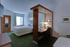 King Suite with Sofa Bed room in SpringHill Suites by Marriott Wichita Airport