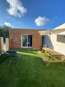 La Maisonnette T2 charmant jardin parking La Cadière d'Azur 1 à 4 personnes - 拉卡迪埃达聚