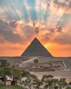 Egypt Pyramids View