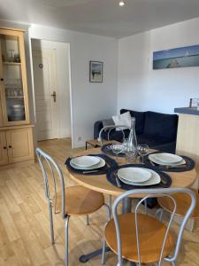 Maisons de vacances Mobil home avec piscine sur la cote de granit rose : photos des chambres