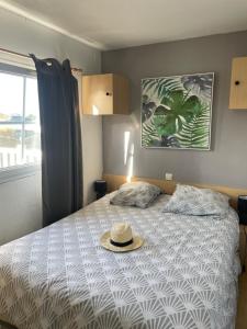 Mobil home avec piscine sur la côte de granit rose