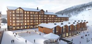 Brand New Luxury 2BR Apartment with Sauna and Outdoor Jacuzzi in the Center of Levi