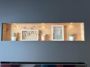 Apprt moderne 70m2, 3 chbr, 6 pers, sur les pistes, tout équipé, garage intérieur