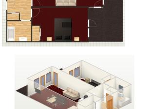 Appartement rénové skis aux pieds avec parking et wifi à Val-dIsère - FR-1-694-280
