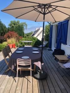 Maisons de vacances Spacieuse Maison Familiale avec Jardin 8 personnes Tregastel : photos des chambres