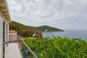 Holiday apartment in Saplunara with sea view, balcony, air conditioning, WiFi 5197-2
