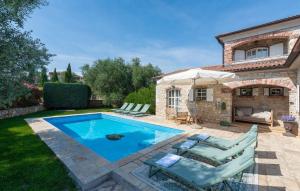 Villa Vicia - Authentisches Ferienhaus in Višnjan, Kroatien