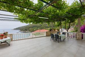 Holiday apartment in Saplunara with sea view, terrace, air conditioning, WiFi 5197-4