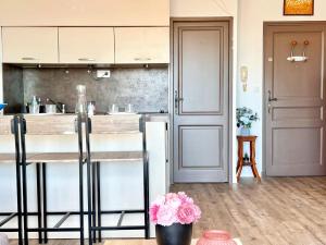 Appartements Voile de Mer 2 - Les Pieds dans l-eau, CLIM, Wifi, 3 personnes : photos des chambres