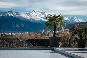 Appartements Panorama Dream Annecy, Appart 42 m2 avec terrasse abritee, piscine et parking a 10 min d-Annecy : photos des chambres