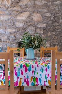 Maison traditionnelle grecque avec accès direct à la plage de Glysteri à pied