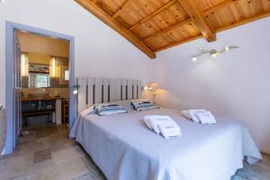 Maison traditionnelle grecque avec accès direct à la plage de Glysteri à pied