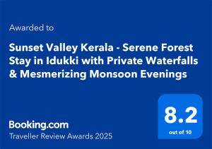 Sunset Valley Kerala Pool Resort - Monsoon Forest Cottage Stay in Idukki with Private Waterfalls, Natural Streams & Breathtaking Views