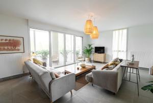 Appartements Spacious bright contemporary apartment : photos des chambres