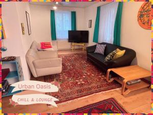 Urban Oasis Basel - Cozy, Eco-friendly and Modern Apartment with Terrace & Garden