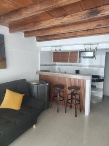 Apartaestudio en Condo Privado 100 Mts Playa