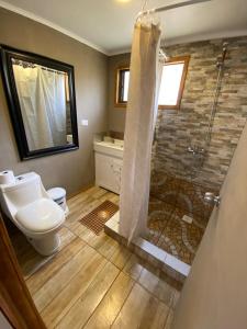 La Serena Casa Cabaña de campo entre cactus y colibríes