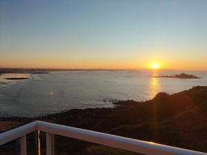 Le Cézembre - vue 180 baie St Malo