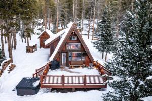 Breckenridge Modern A Frame with Spa, Sauna, Views
