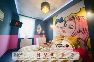 Popart Insolite Jacuzzi,Sauna & SPA Parking free - Pfastatt