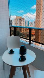 OA705-Apê para 4 Pessoas na Melhor Praia de João Pessoa!