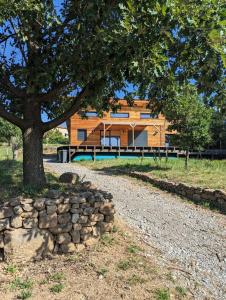 Maison bois au calme