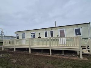 Mark and Teresas 8 berth caravan on Coral Beach Ingoldmels